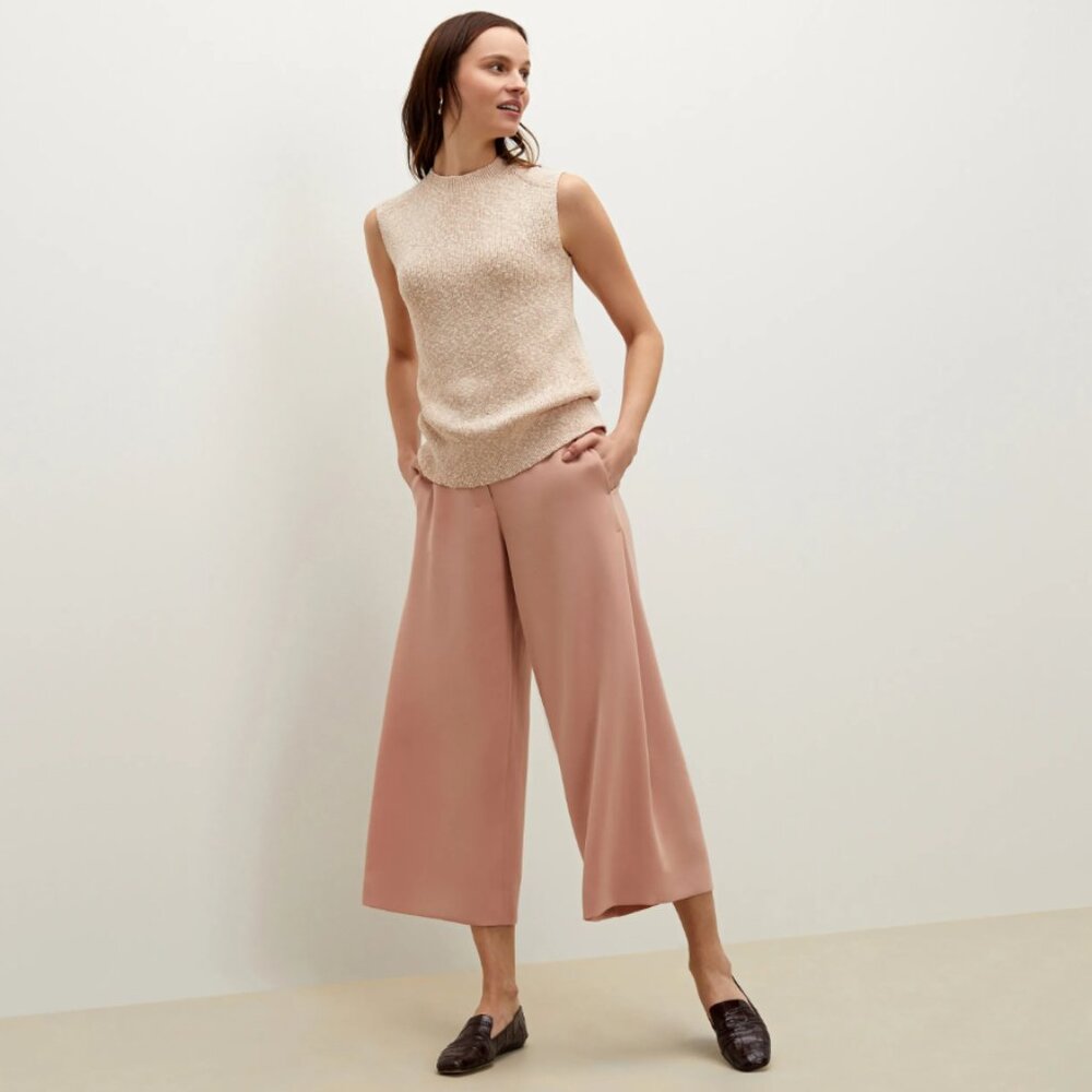 M.M. LaFleur Zhou Culotte Cameo Pink Size 2